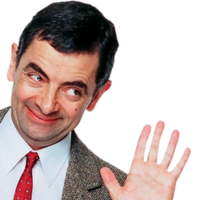 heroes & Mr. Bean free transparent png image.