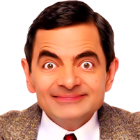 heroes & Mr. Bean free transparent png image.