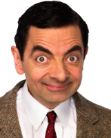 heroes & Mr. Bean free transparent png image.