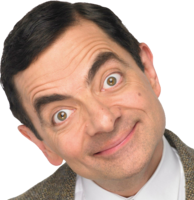 heroes & Mr. Bean free transparent png image.