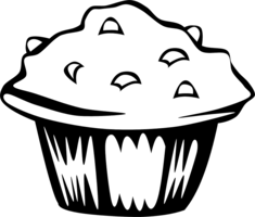 food & muffin free transparent png image.