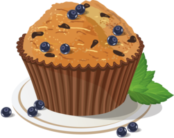 food & muffin free transparent png image.