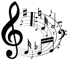 miscellaneous & Music notes free transparent png image.