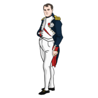 celebrities & Napoleon free transparent png image.