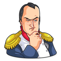 celebrities & Napoleon free transparent png image.