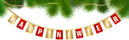 holidays & New Year free transparent png image.