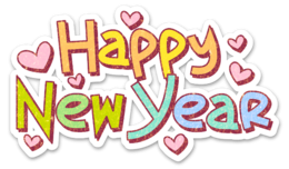 holidays & New Year free transparent png image.