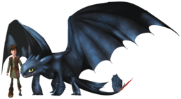 heroes & Night Fury free transparent png image.