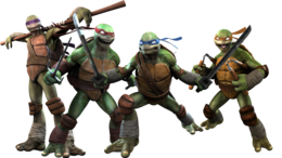 heroes & Ninja Turtles free transparent png image.