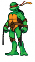 heroes & Ninja Turtles free transparent png image.