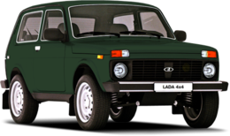 cars & Niva free transparent png image.