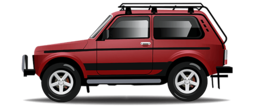 cars & Niva free transparent png image.