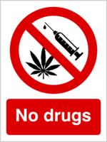 words phrases & No drugs free transparent png image.