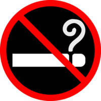 words phrases & no smoking free transparent png image.