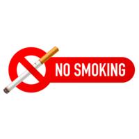 words phrases & No smoking free transparent png image.