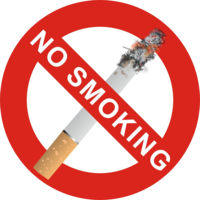 words phrases & no smoking free transparent png image.