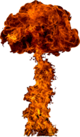 weapons & Nuclear explosion free transparent png image.