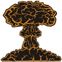 weapons & Nuclear explosion free transparent png image.