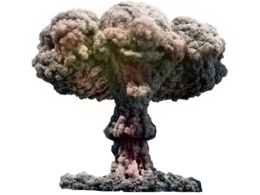 weapons & nuclear explosion free transparent png image.