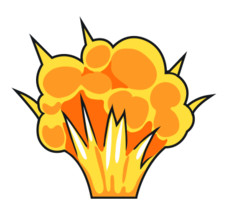 weapons & nuclear explosion free transparent png image.