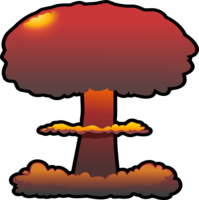 weapons & nuclear explosion free transparent png image.