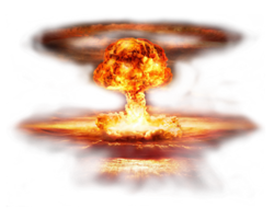 weapons & nuclear explosion free transparent png image.