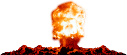 weapons & nuclear explosion free transparent png image.
