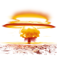 weapons & Nuclear explosion free transparent png image.