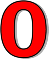 numbers & 0 free transparent png image.