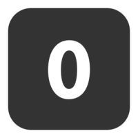 numbers & 0 free transparent png image.