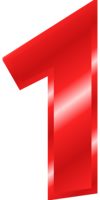 numbers & 1 free transparent png image.