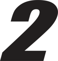 numbers & 2 free transparent png image.