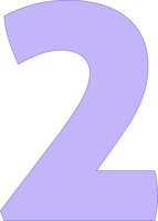 numbers & 2 free transparent png image.