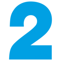 numbers & 2 free transparent png image.