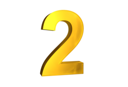 numbers & 2 free transparent png image.