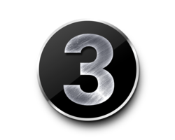 numbers & 3 free transparent png image.