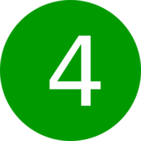 numbers & 4 free transparent png image.