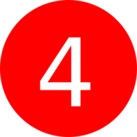 numbers & 4 free transparent png image.