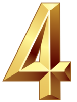 numbers & 4 free transparent png image.