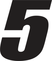 numbers & 5 free transparent png image.