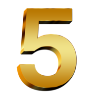 numbers & 5 free transparent png image.