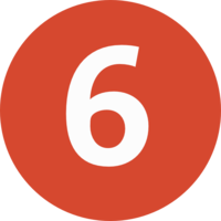 numbers & 6 free transparent png image.