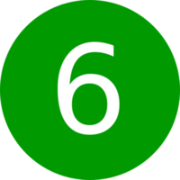 numbers & 6 free transparent png image.