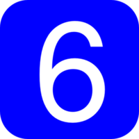 numbers & 6 free transparent png image.