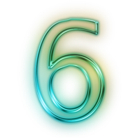 numbers & 6 free transparent png image.