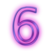 numbers & 6 free transparent png image.