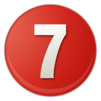 numbers & 7 free transparent png image.