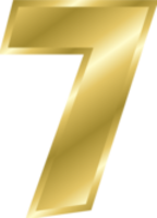 numbers & 7 free transparent png image.