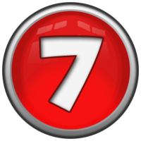 numbers & 7 free transparent png image.