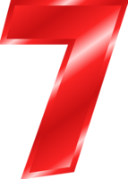 numbers & 7 free transparent png image.